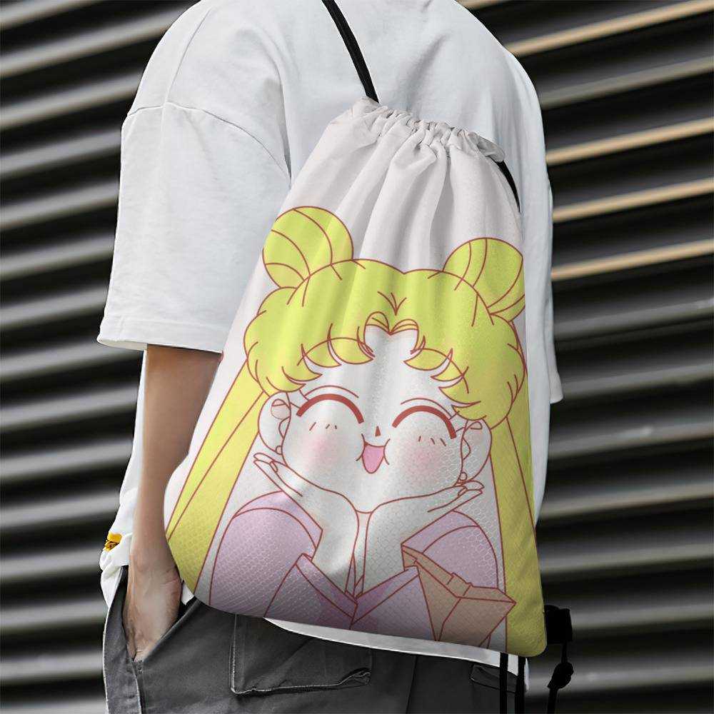 Sailor Moon Backpack with Lunch Box Cute Heat Insulated Lunchbox