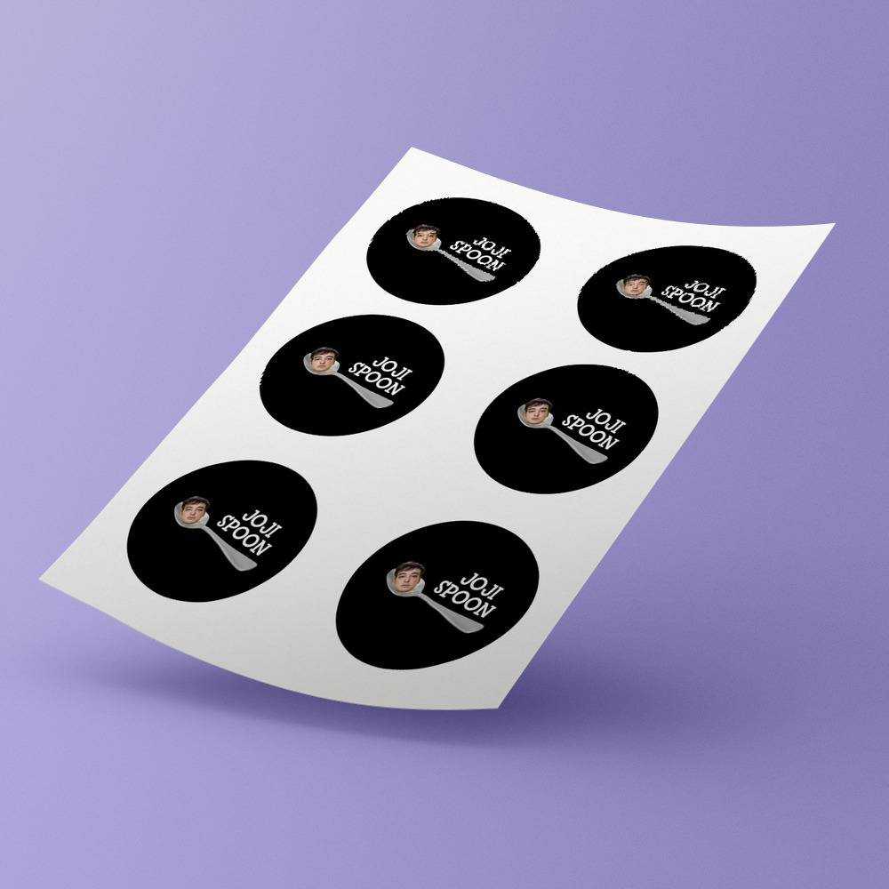 Cold Ones round stickers decorative stickers gift for fans Joji Spoon
