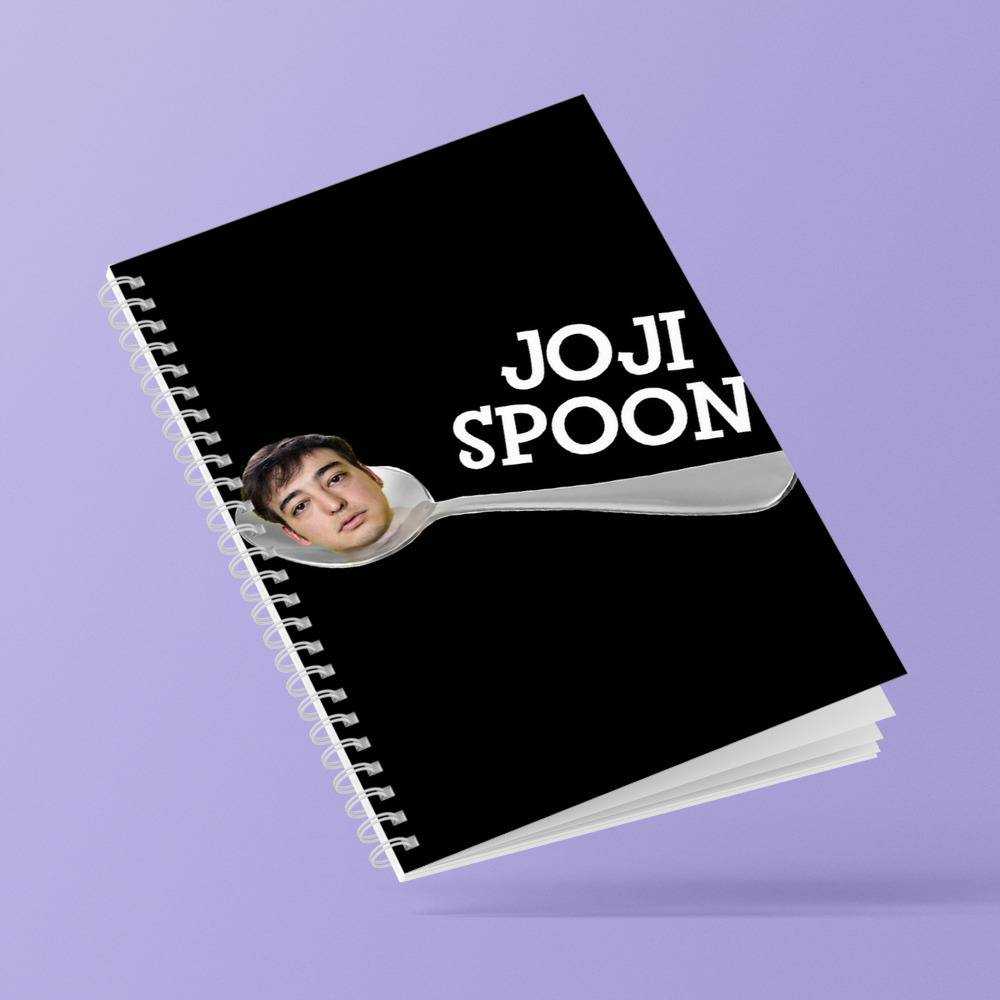 Cold Ones Spiral Bound Notebook Journal Diary Gift for Fans Joji Spoon Notebook