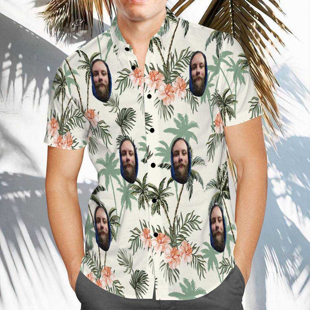Cold Ones Hawaiian Shirt Custom Photo Hawaiian Shirt Vintage Print Hawaiian Shirt