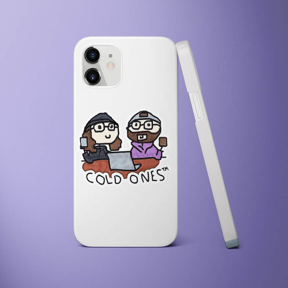 Cold Ones Phone Case Cold Ones Doodle Phone Case