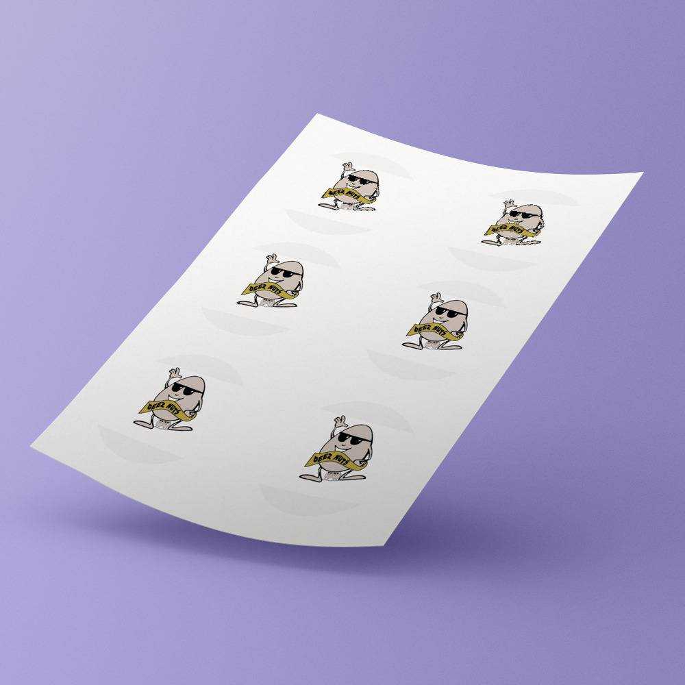 Cold Ones round stickers decorative stickers gift for fans Funny Little Fella