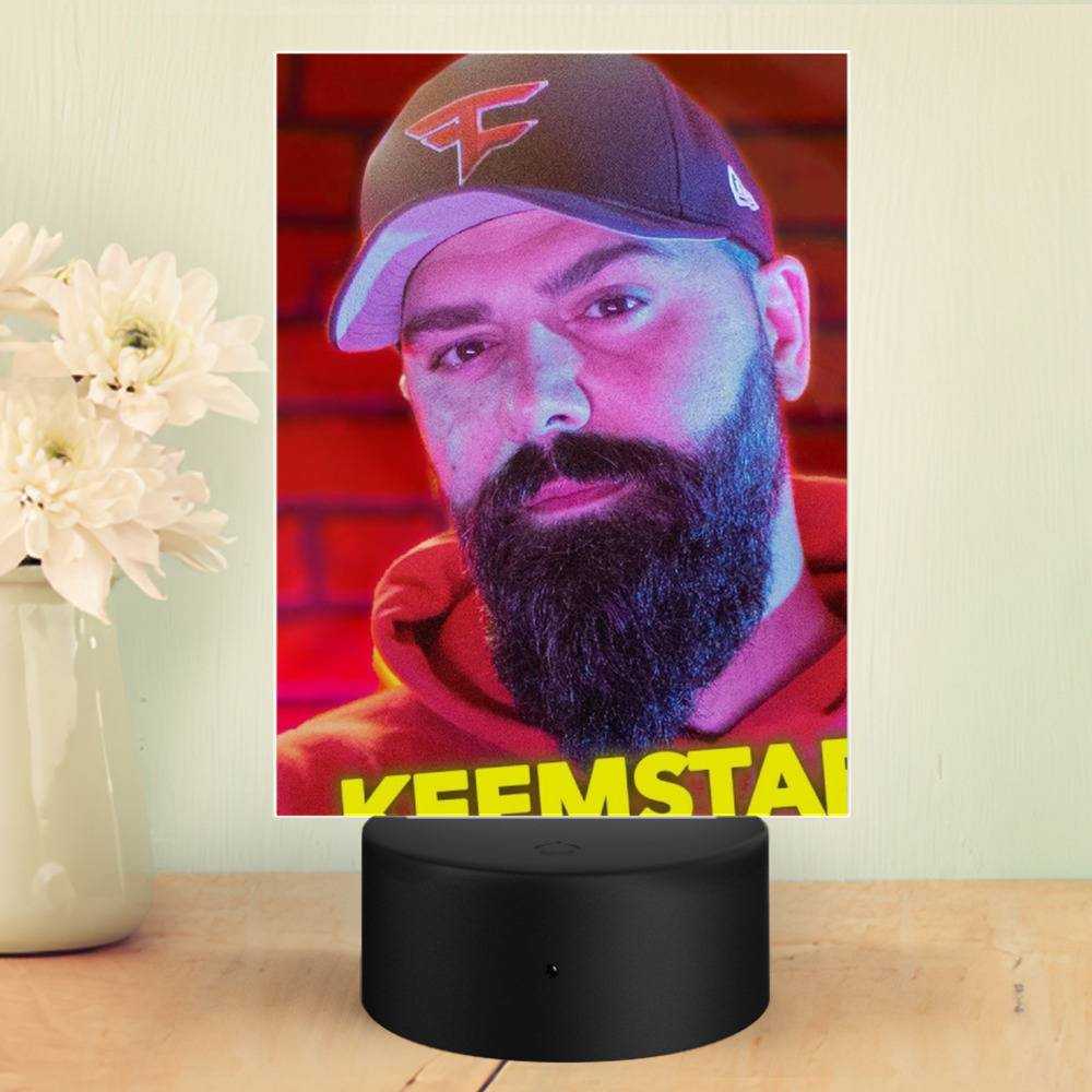 Cold Ones Lamp Classic Celebrity Night Light Keemstar Starts Some Drama by Cold Ones Lamp with Plastic Base
