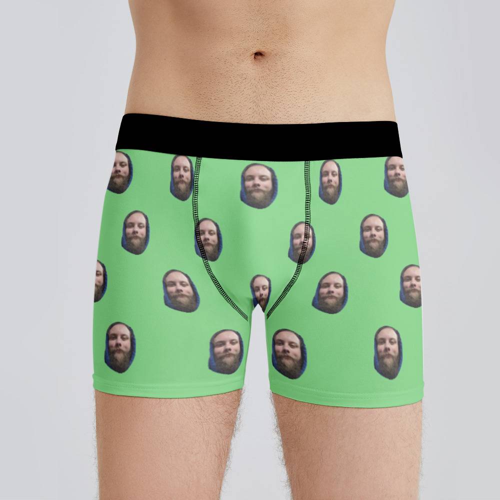 Drake Boxers Custom Photo Boxers Men's Underwear Heart Boxers White