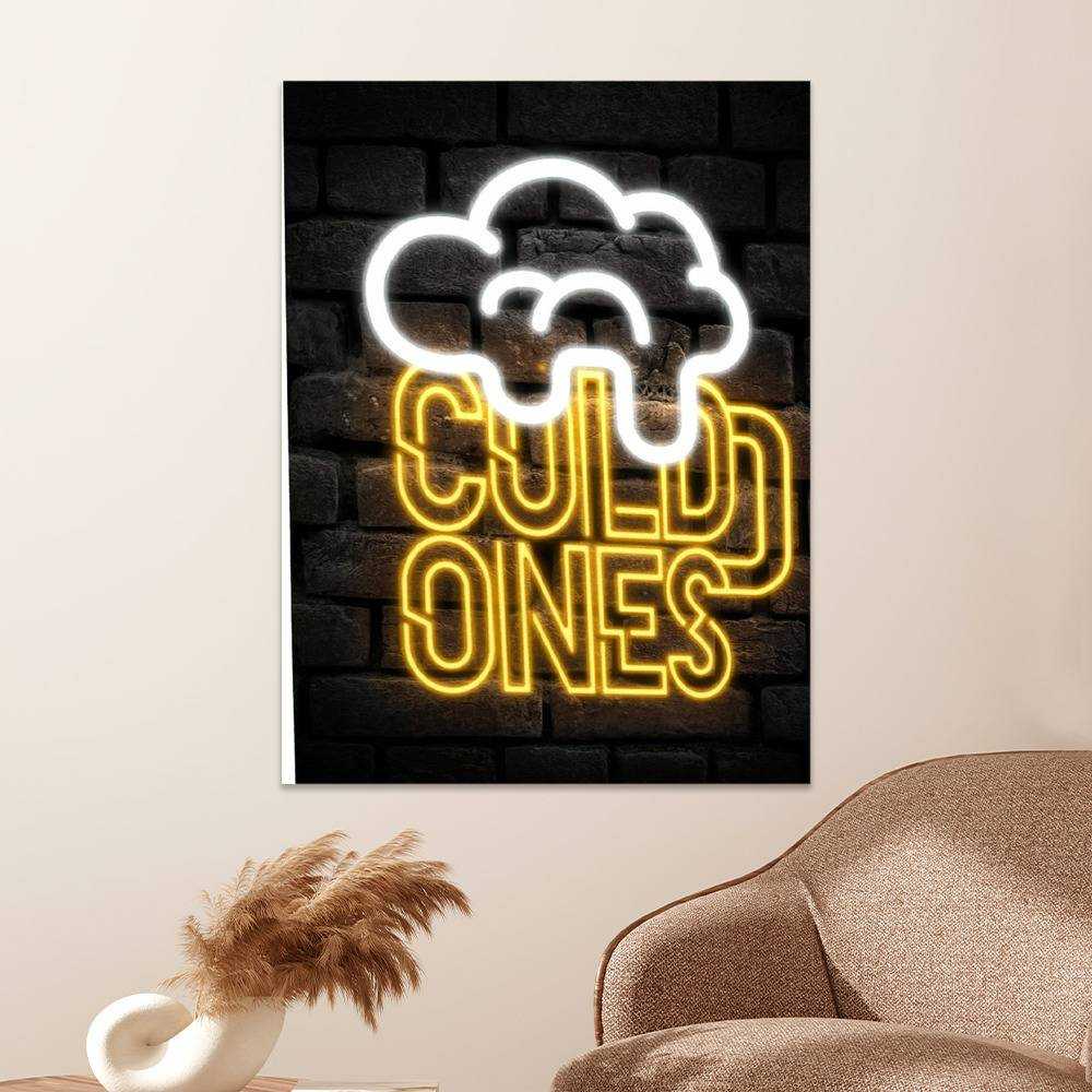 Cold Ones Merch Poster Art Wall Poster Sticky Poster Gift for Fans Cold Ones Logo Poster