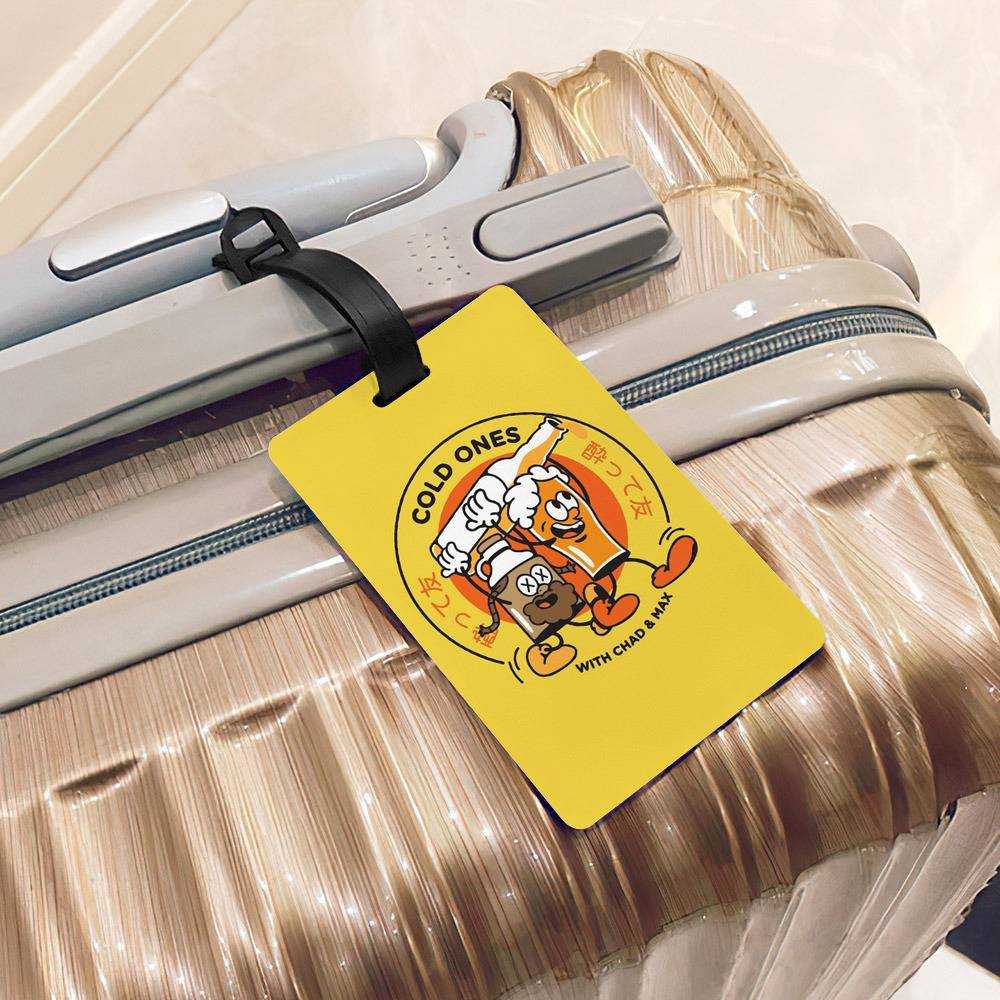 Cold Ones Luggage Tag Classic Celebrity Luggage Tag Funny Cold Ones by Cold Ones Luggage Tag