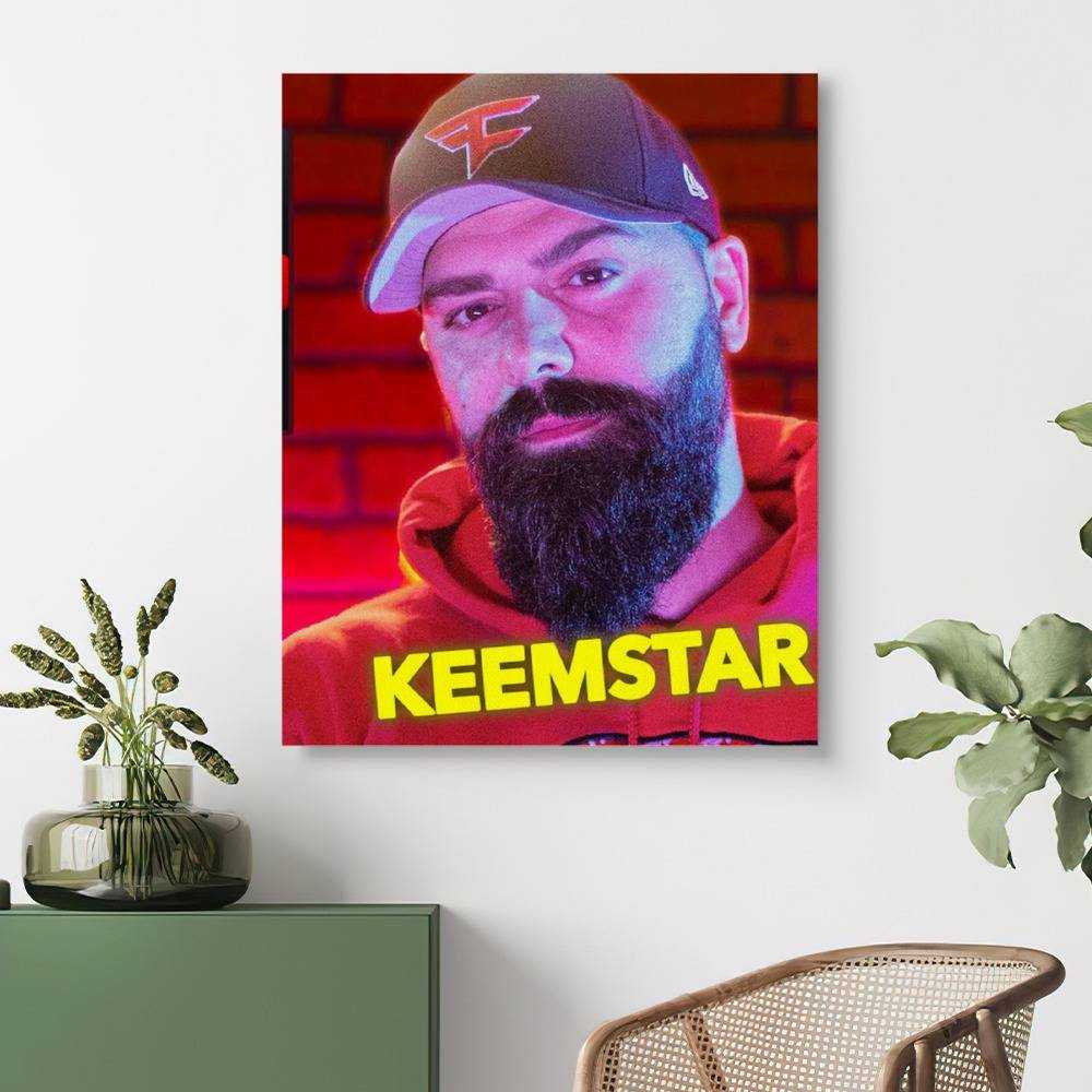 Cold Ones Canvas Classic Celebrity Canvas Keemstar Starts Some Drama by Cold Ones Canvas
