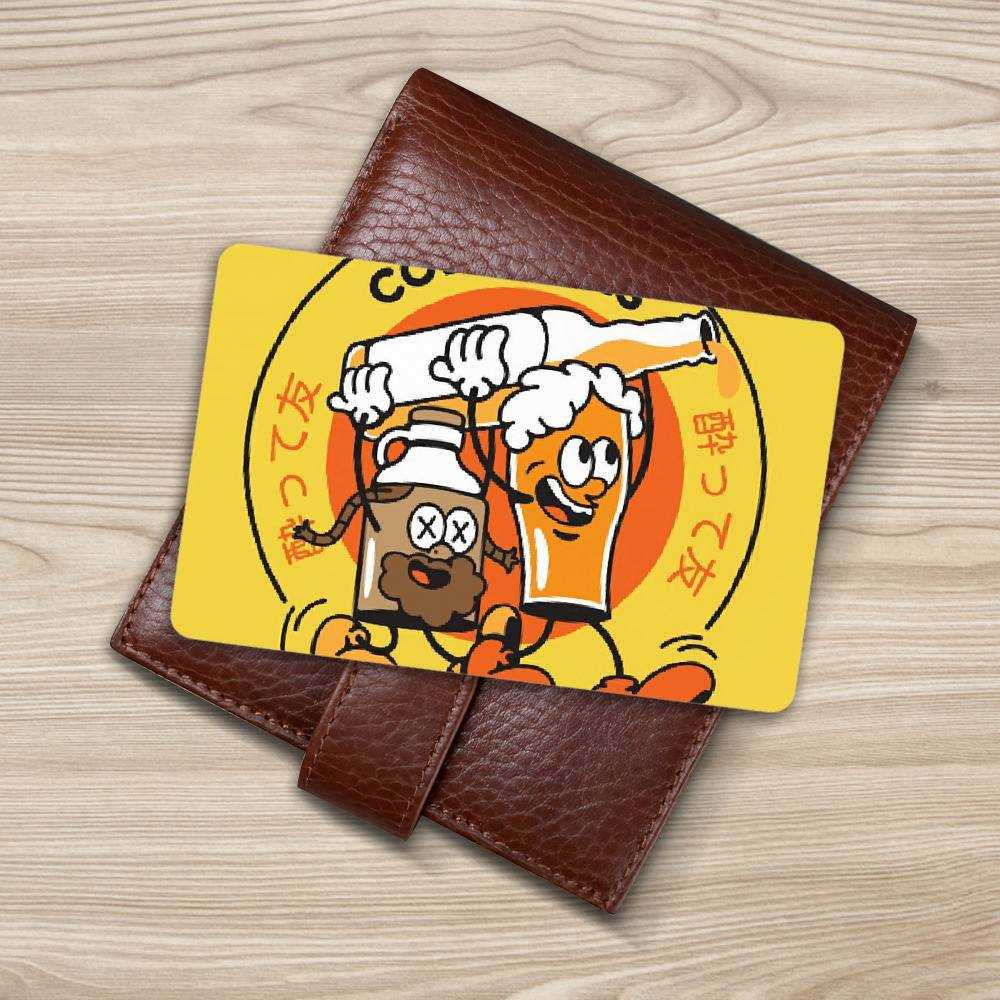 Cold Ones Wallet Insert Card Classic Celebrity Wallet Insert Card Funny Cold Ones by Cold Ones Wallet Insert Card