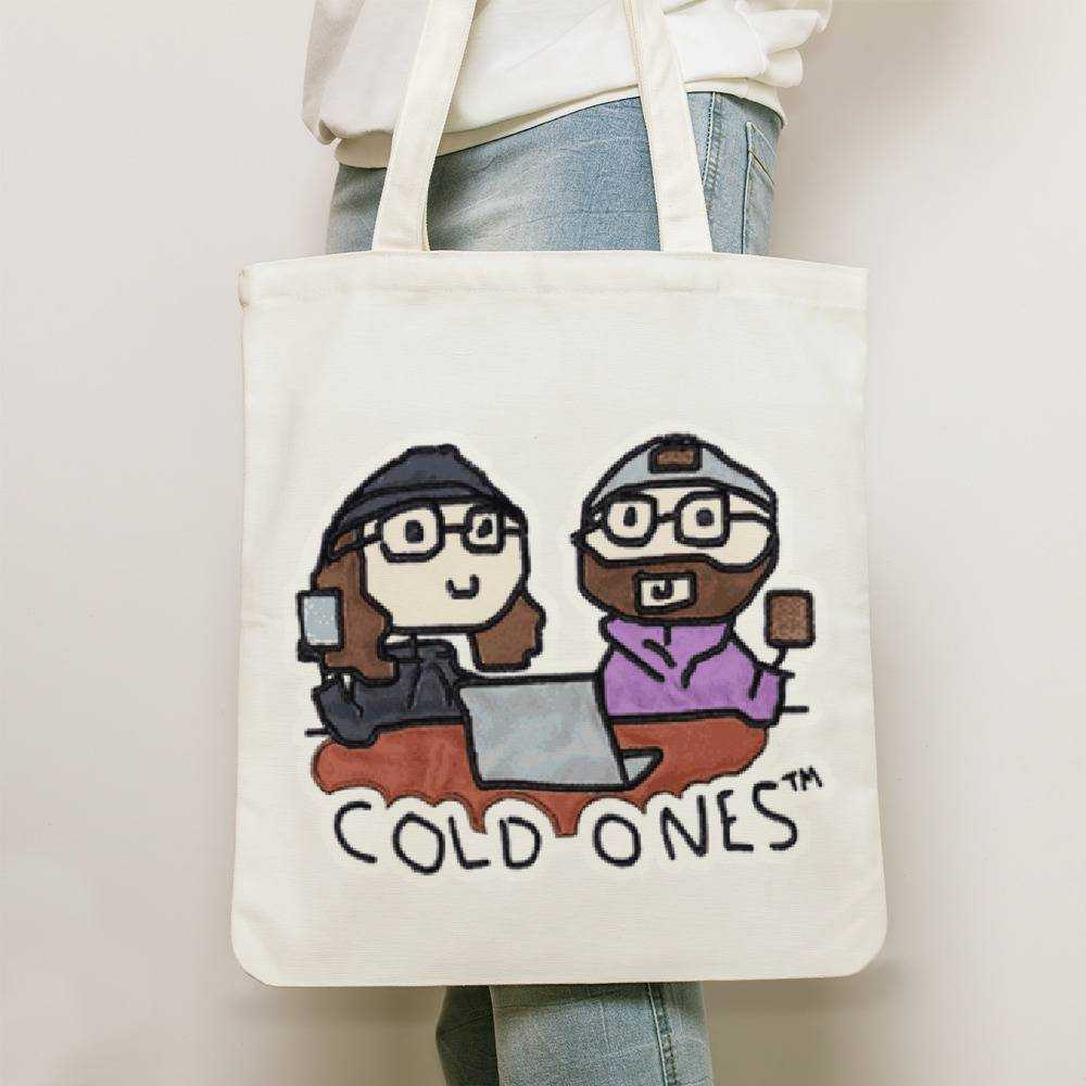 Cold Ones Totebag Classic Celebrity Totebag Cold Ones Doodle Totebag