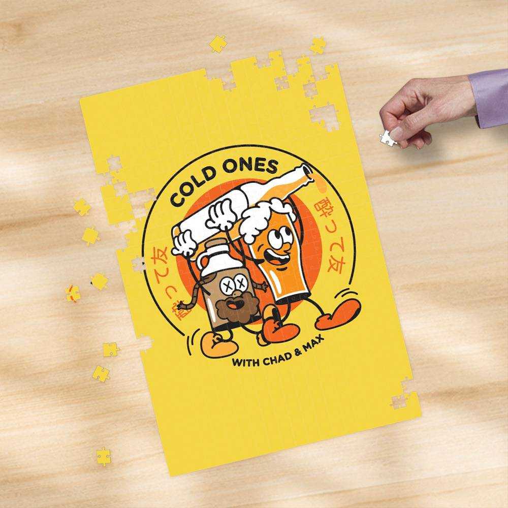Cold Ones Puzzle Funny Cold Ones Puzzle