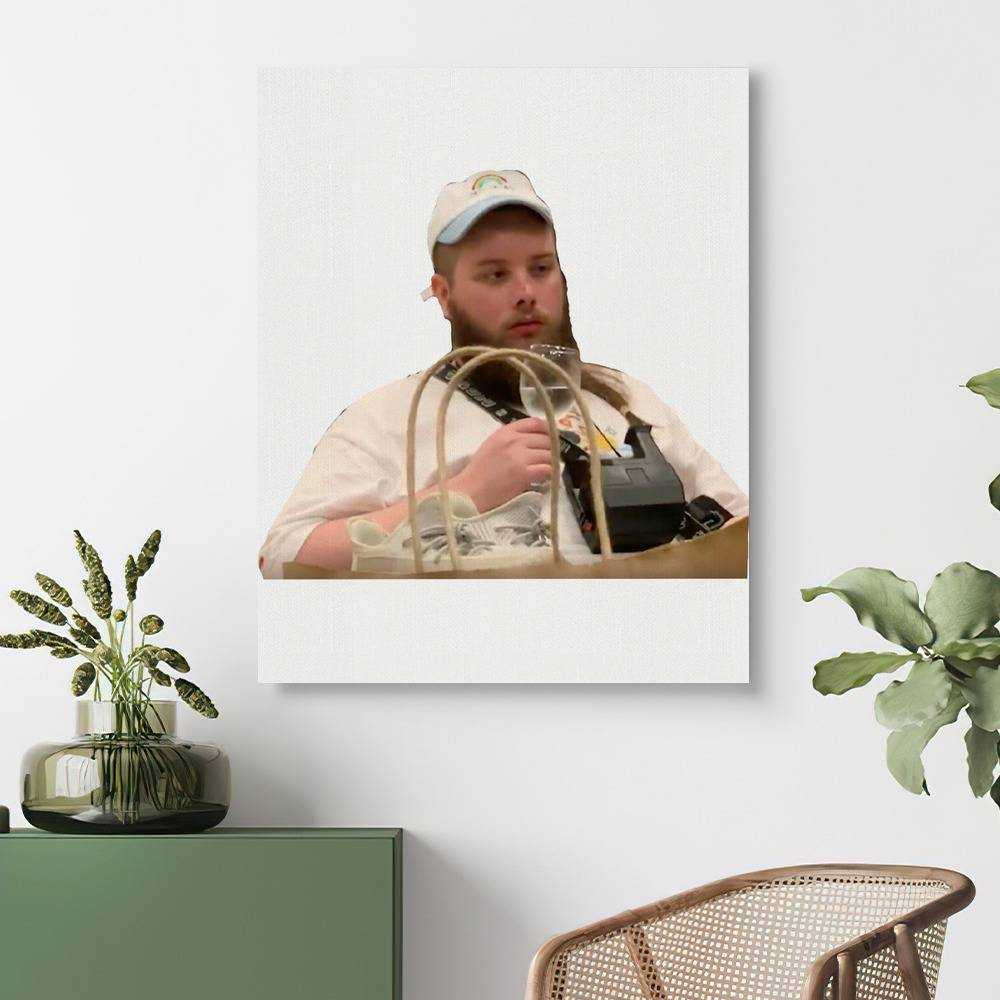 Cold Ones Canvas Classic Celebrity Canvas Chad Needs a Nap by Cold Ones Canvas