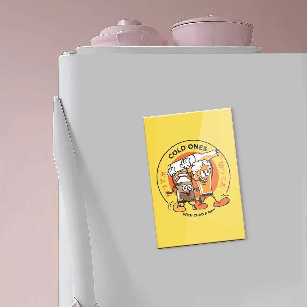Cold Ones Fridge Magnet Funny Cold Ones Fridge Magnet