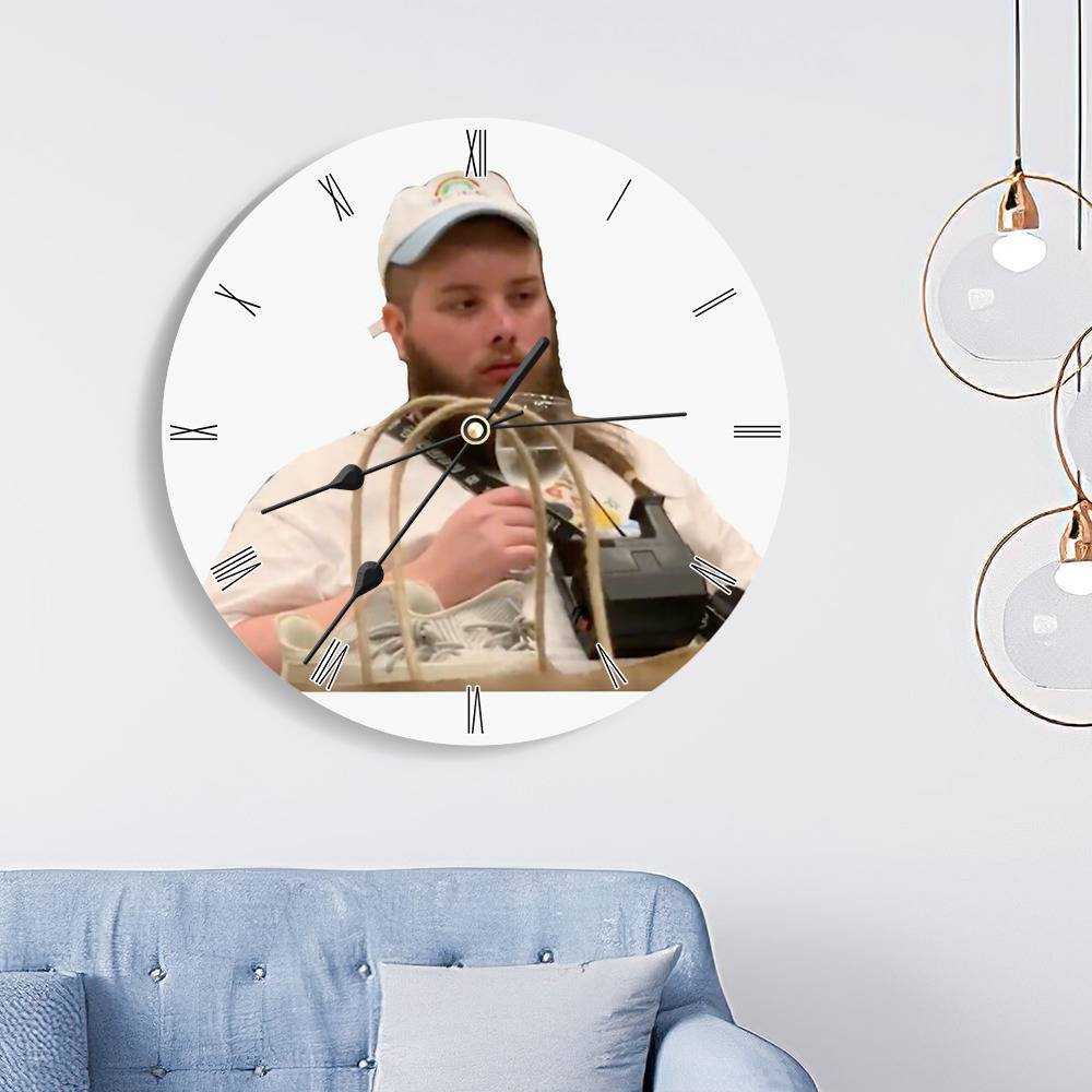 Cold Ones Round Wall Clock Home Decor Wall Clock Gifts for Cold Ones Fans Chad Needs a Nap Wall Clock