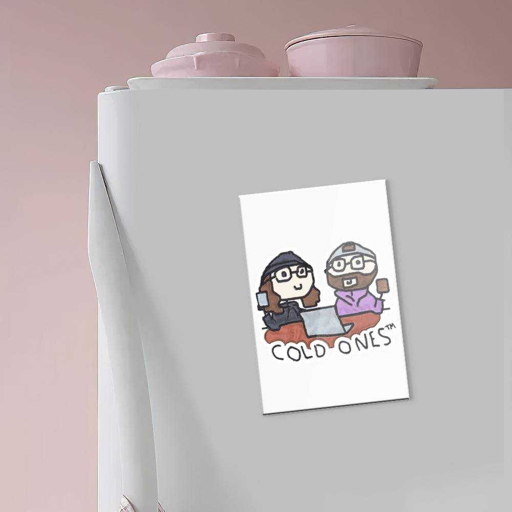 Cold Ones Fridge Magnet Cold Ones Doodle Fridge Magnet