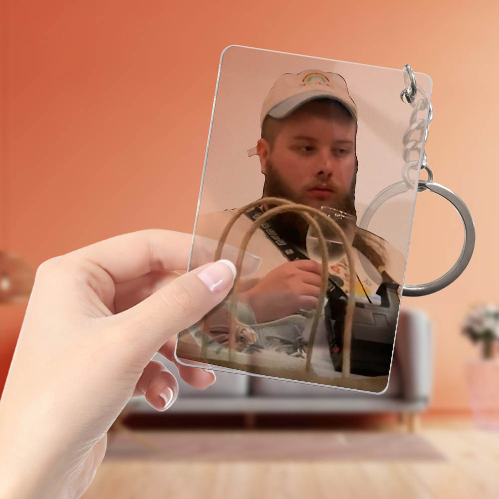 Cold Ones Keychain Classic Celebrity Keychain Chad Needs a Nap by Cold Ones Keychain
