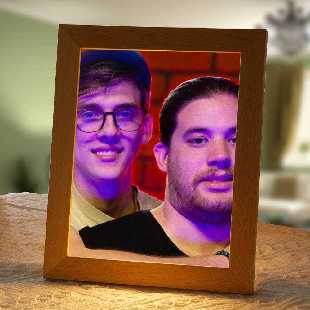 Cold Ones Lamp Classic Celebrity Night Light SuperMega Get SuperGrogged by Cold Ones Lamp with Wooden Frame