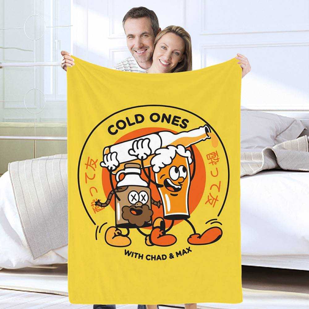 Cold Ones Blanket Funny Cold Ones Blanket
