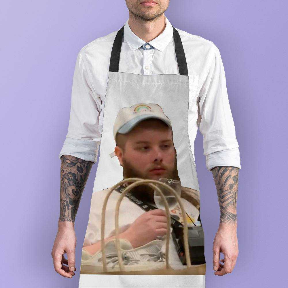 Cold Ones Apron Chad Needs a Nap Apron