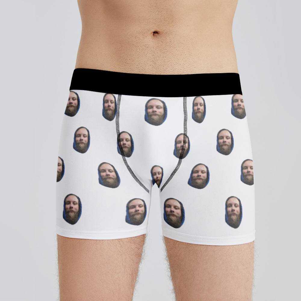 Cold Ones Boxers Custom Photo Boxers Men's Underwear Plain White Boxers