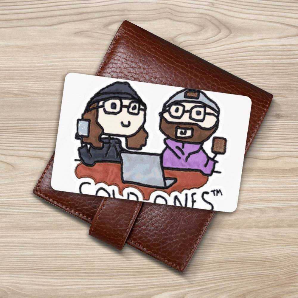 Cold Ones Wallet Insert Card Classic Celebrity Wallet Insert Card Cold Ones Doodle by Cold Ones Wallet Insert Card