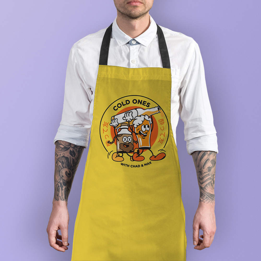 Cold Ones Apron Funny Cold Ones Apron