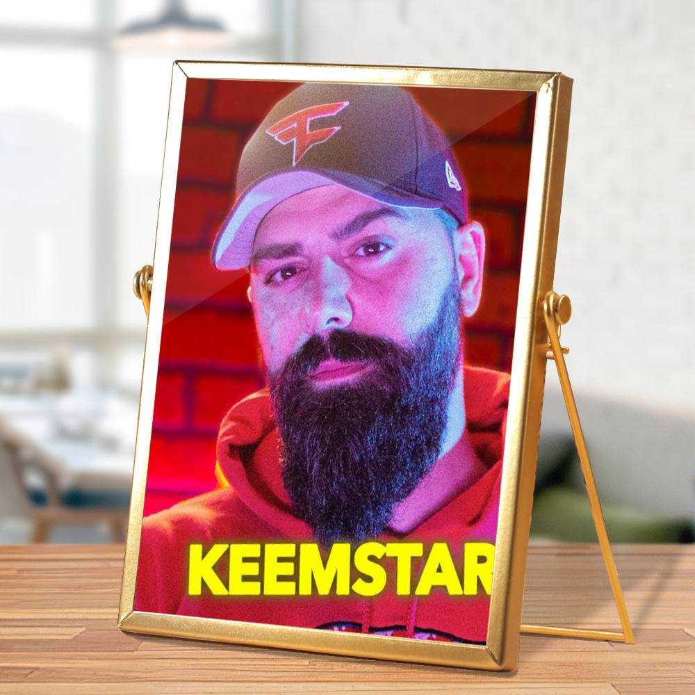Cold Ones Plaque Classic Celebrity Plaque Keemstar Starts Some Drama by Cold Ones Plaque with Golden Frame
