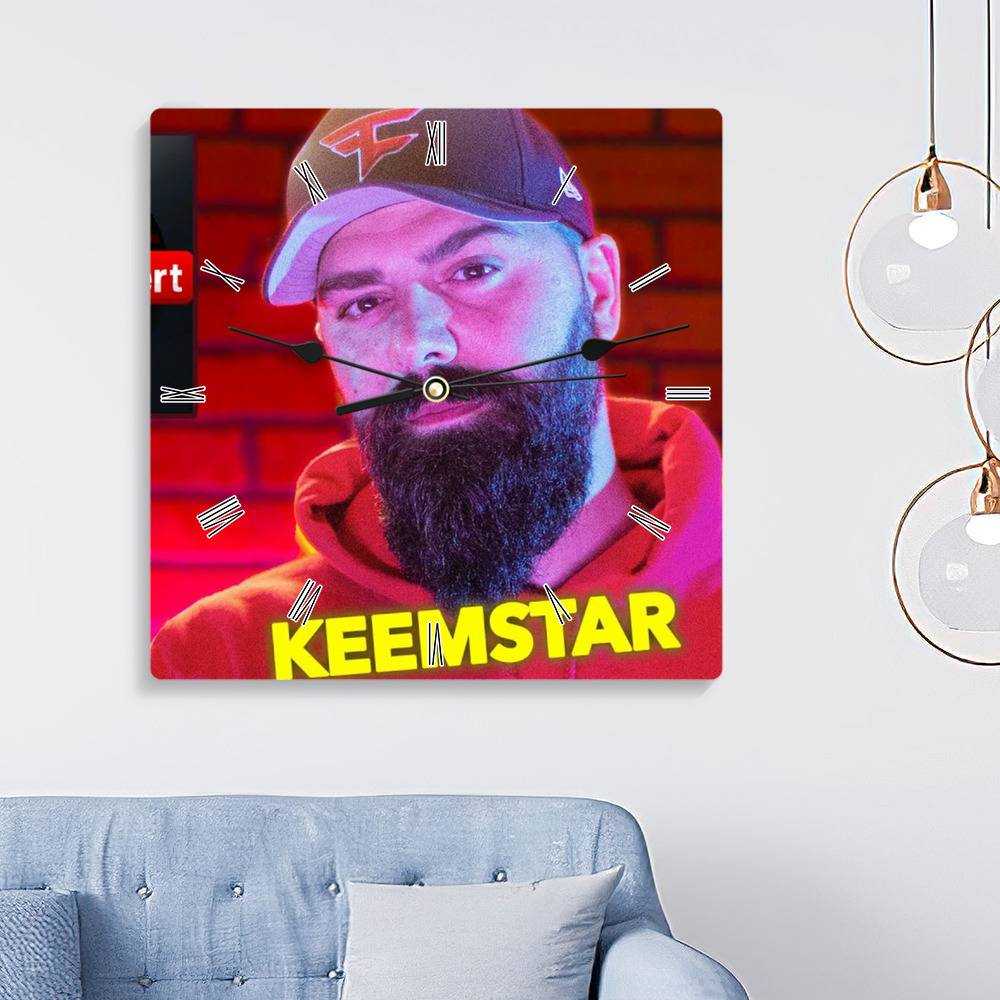 Cold Ones Square Wall Clock Home Decor Wall Clock Gifts for Cold Ones Fans Keemstar Starts Some Drama Wall Clock