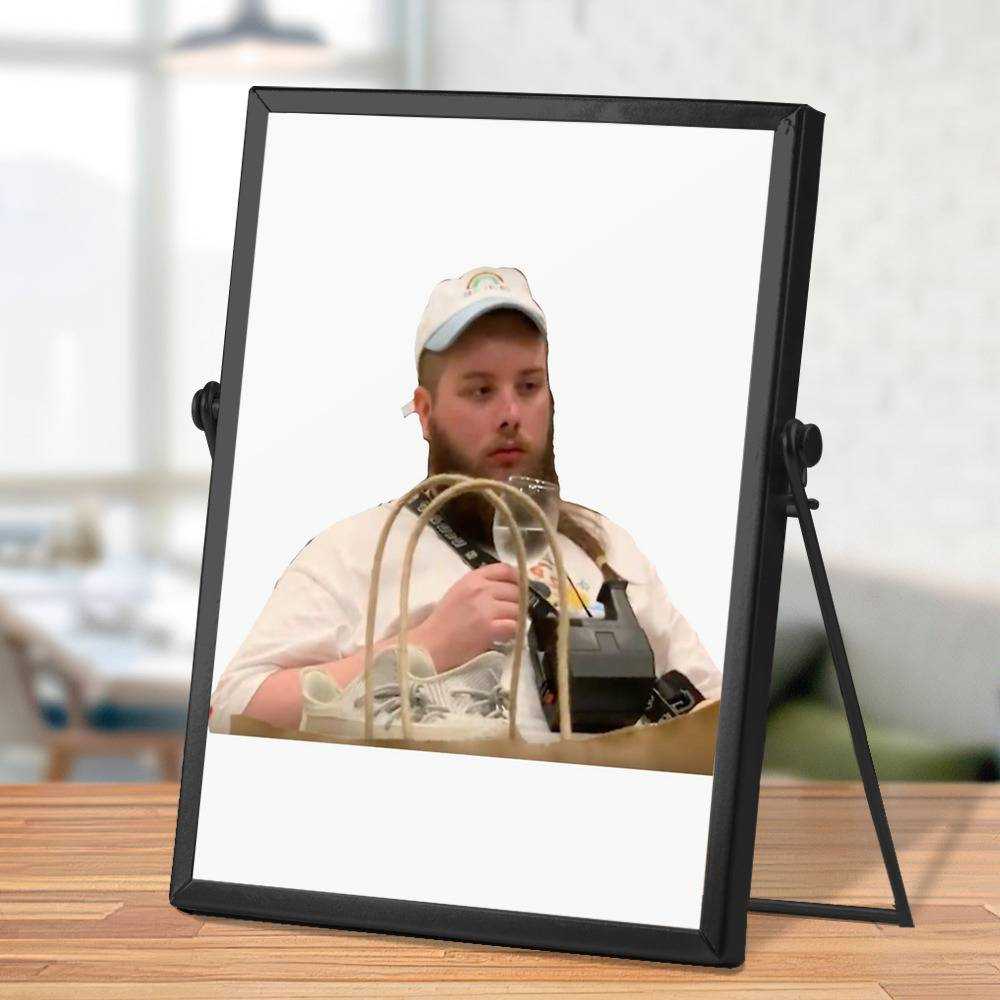Cold Ones Plaque Classic Celebrity Plaque Chad Needs a Nap by Cold Ones Plaque with Black Frame