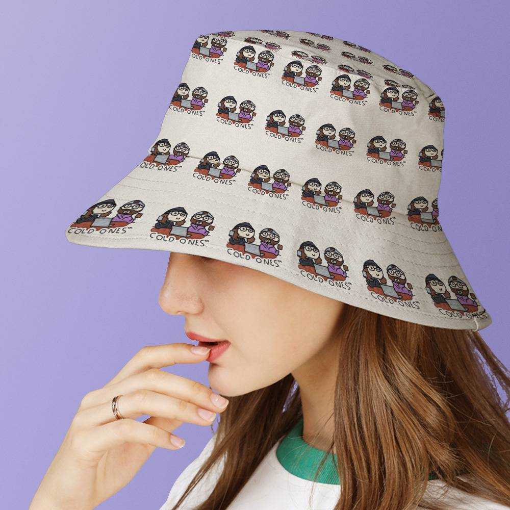 Cold Ones Fisherman Hat Unisex Fashion Bucket Hat Gifts For Cold Ones Fans Cold Ones Doodle