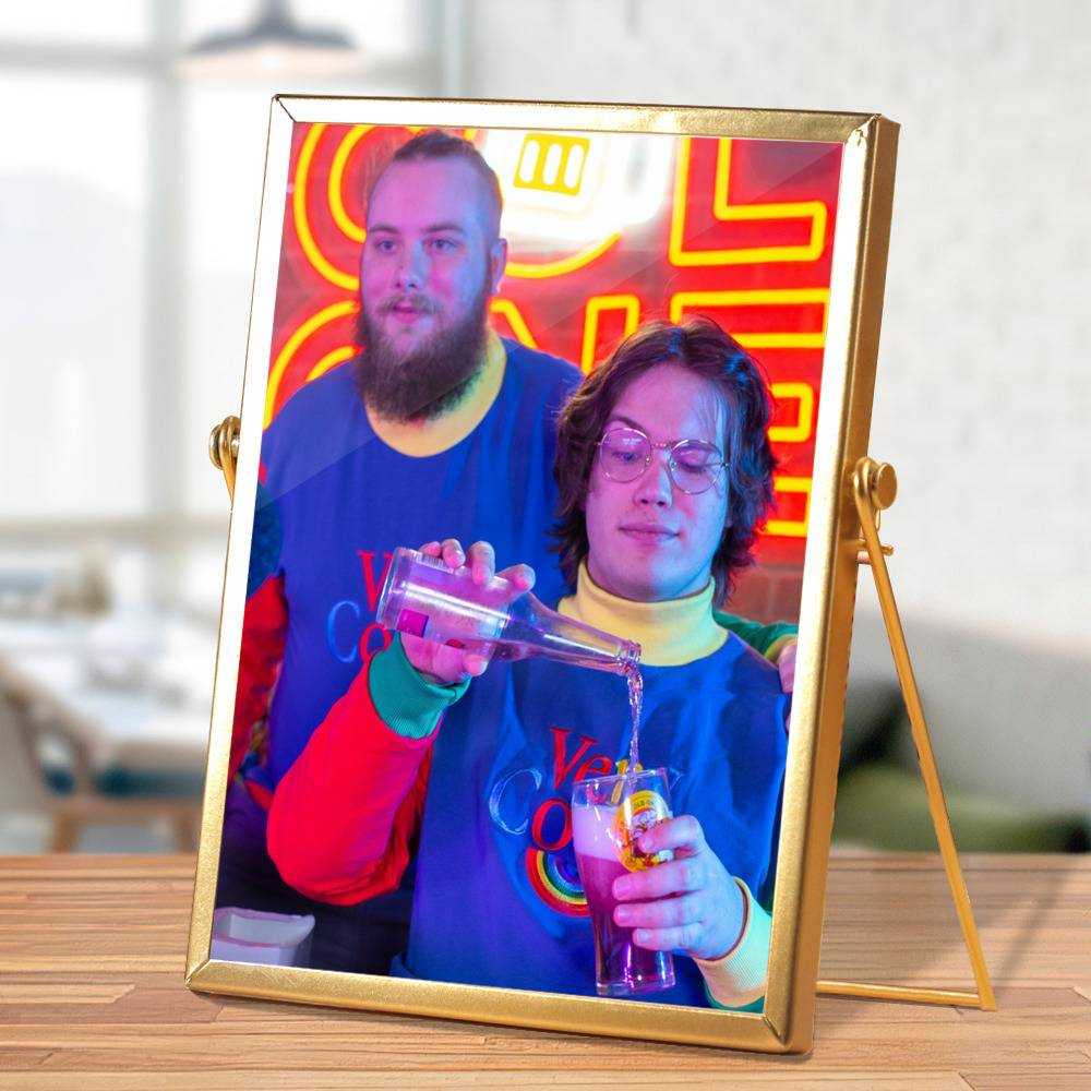 Cold Ones Plaque Classic Celebrity Plaque Cold Ones Classic by Cold Ones Plaque with Golden Frame