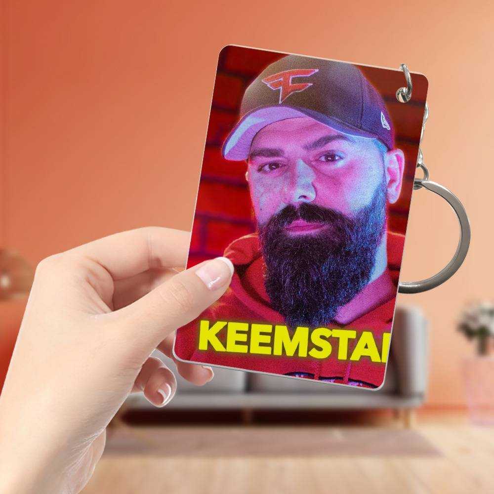 Cold Ones Keychain Classic Celebrity Keychain Keemstar Starts Some Drama by Cold Ones Keychain