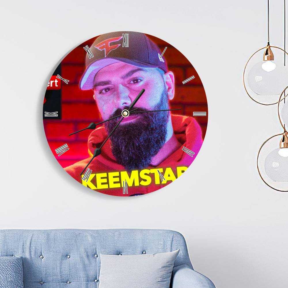 Cold Ones Round Wall Clock Home Decor Wall Clock Gifts for Cold Ones Fans Keemstar Starts Some Drama Wall Clock
