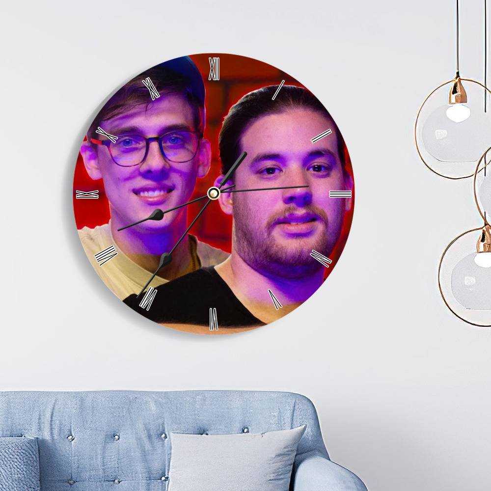 Cold Ones Round Wall Clock Home Decor Wall Clock Gifts for Cold Ones Fans SuperMega Get SuperGrogged Wall Clock