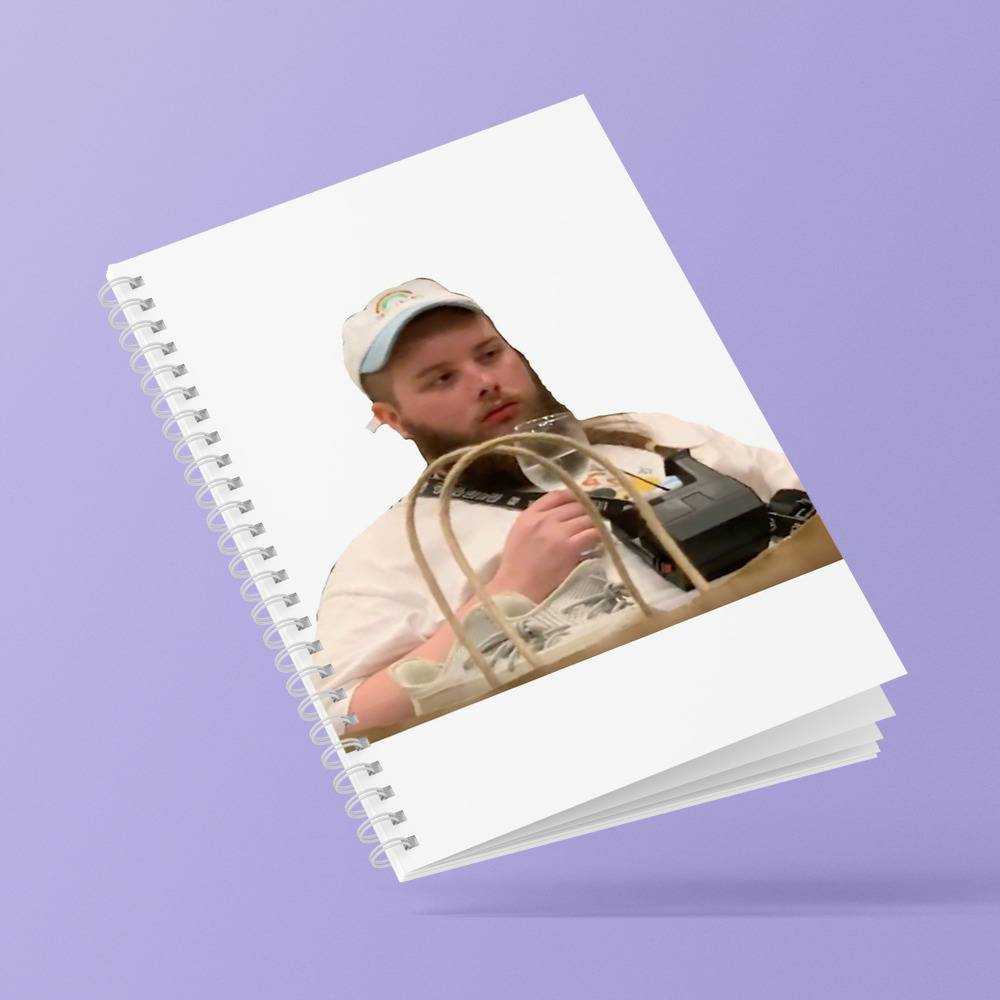Cold Ones Spiral Bound Notebook Journal Diary Gift for Fans Chad Needs a Nap Notebook