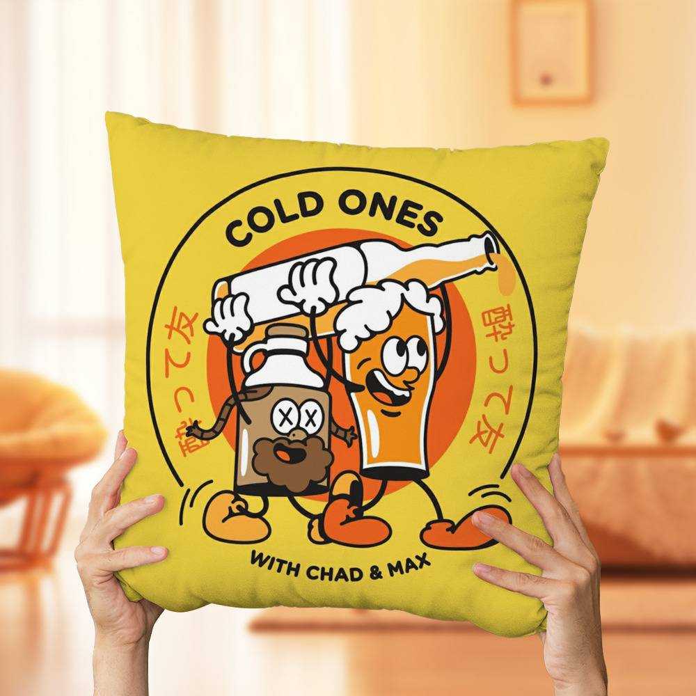 Cold Ones Pillow Classic Celebrity Pillow Funny Cold Ones Pillow