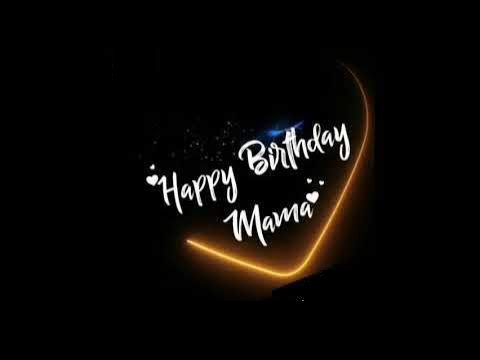 Happy Birthday Mama Wishes In Tamil