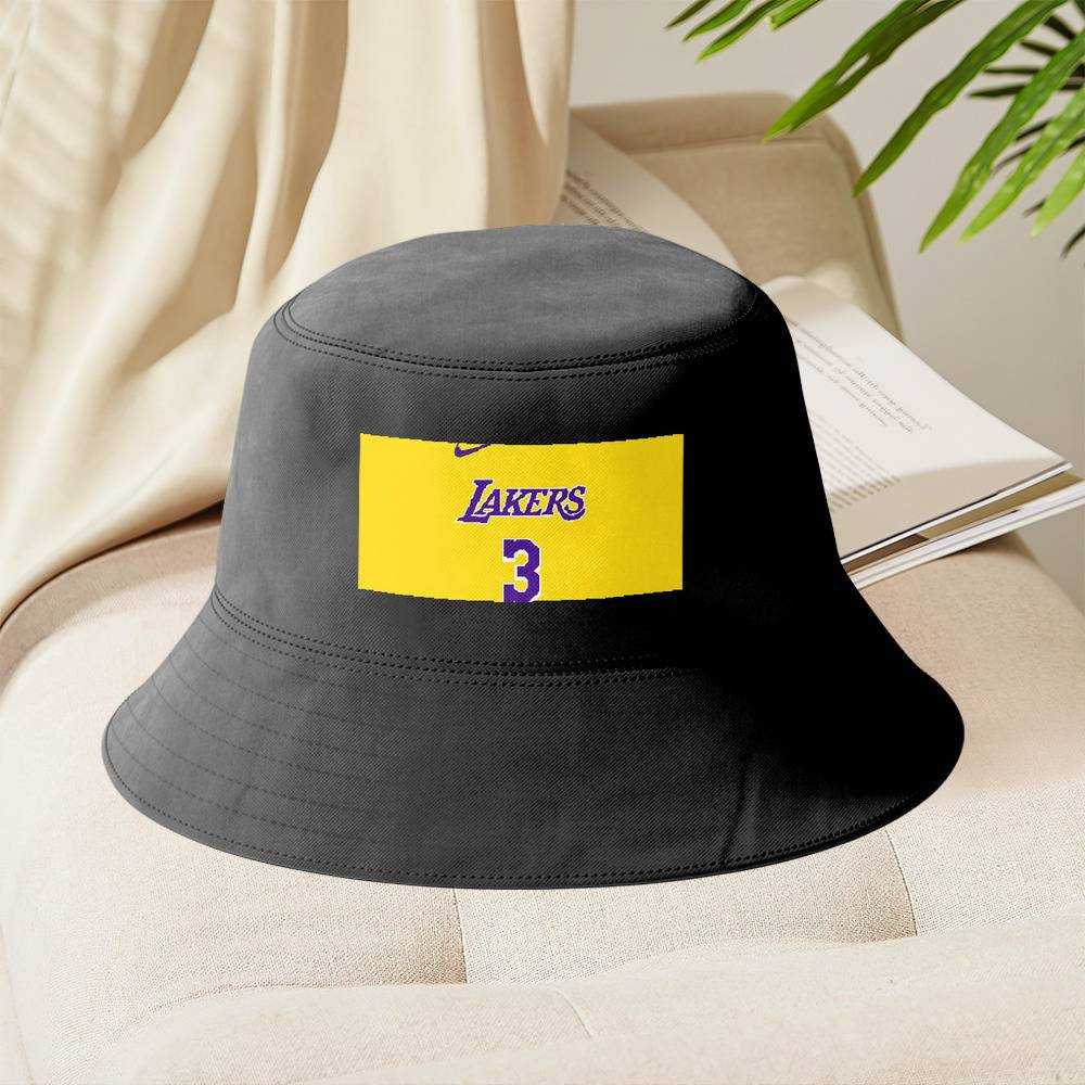 Los Angeles Lakers NBA Ultra Game Basic Bucket Hat Heather Gray