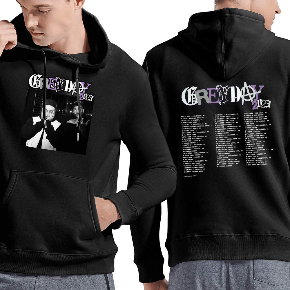 The Suicideboy Grey Day 2023 Tour Hoodie to Keep You Warm In Every