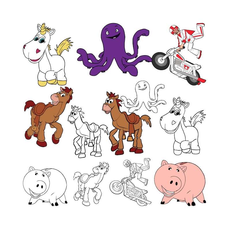 Toy Story Svg Toy Story Bundle Svg Buzz Lightyear Svg Woody Svg Toy Story  Character SVG for Cricut File Clipart Bundle PNG Instant Download -   Hong Kong