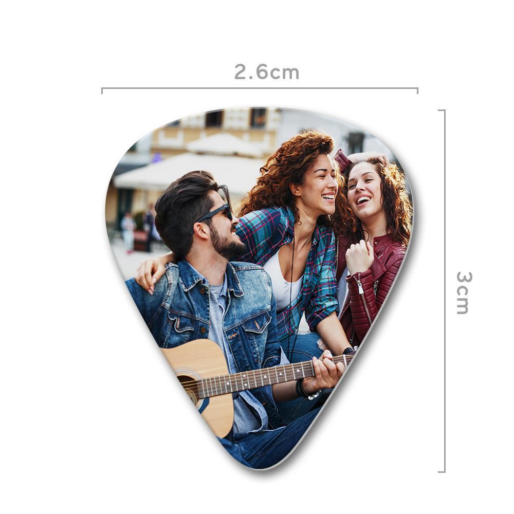 Plettro Per Chitarra Personalizzato In Legno - Incisione Laser, Regalo Unico Per Musicisti - Foto 10