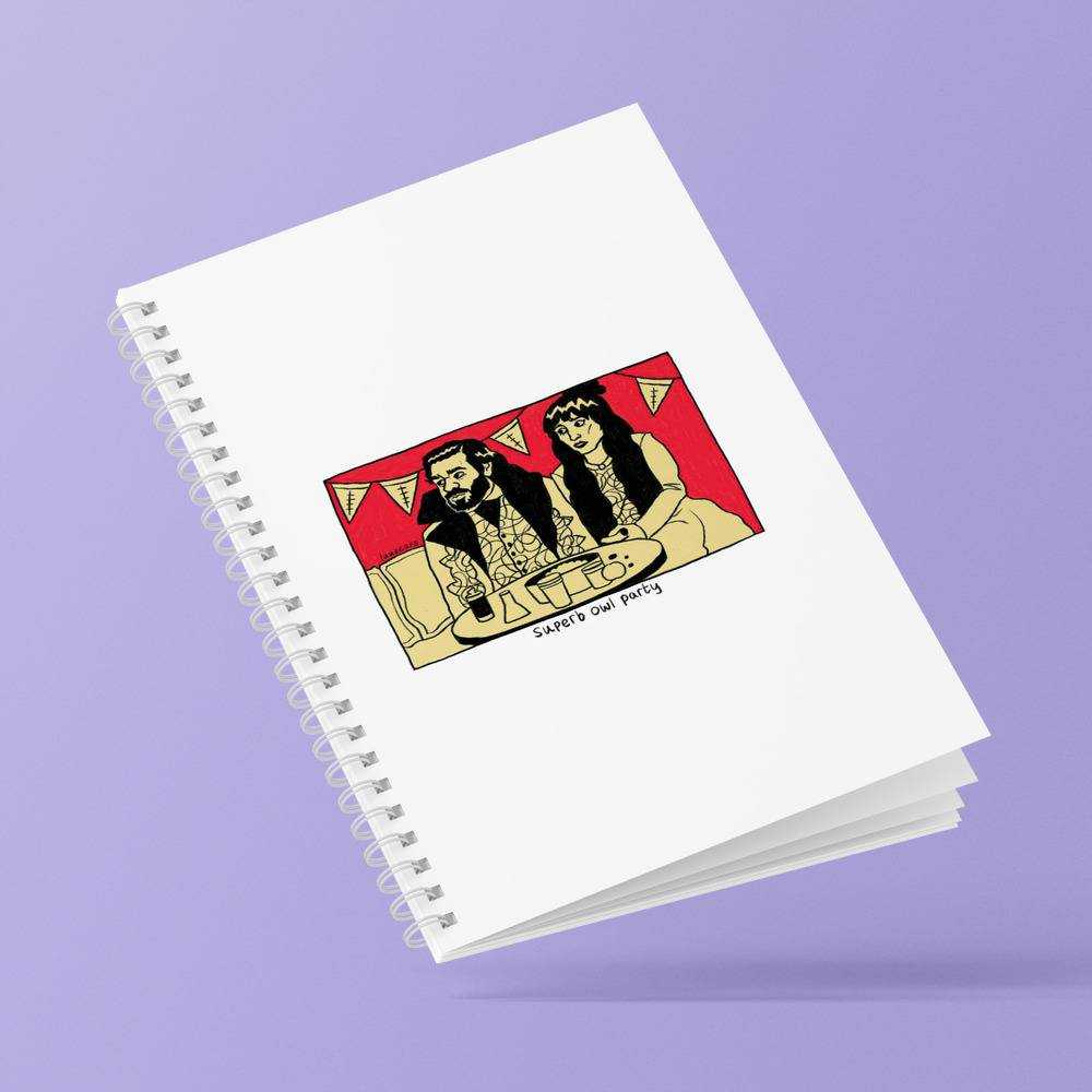 funny mouth vampire Spiral Notebook for Sale by ZiphGames