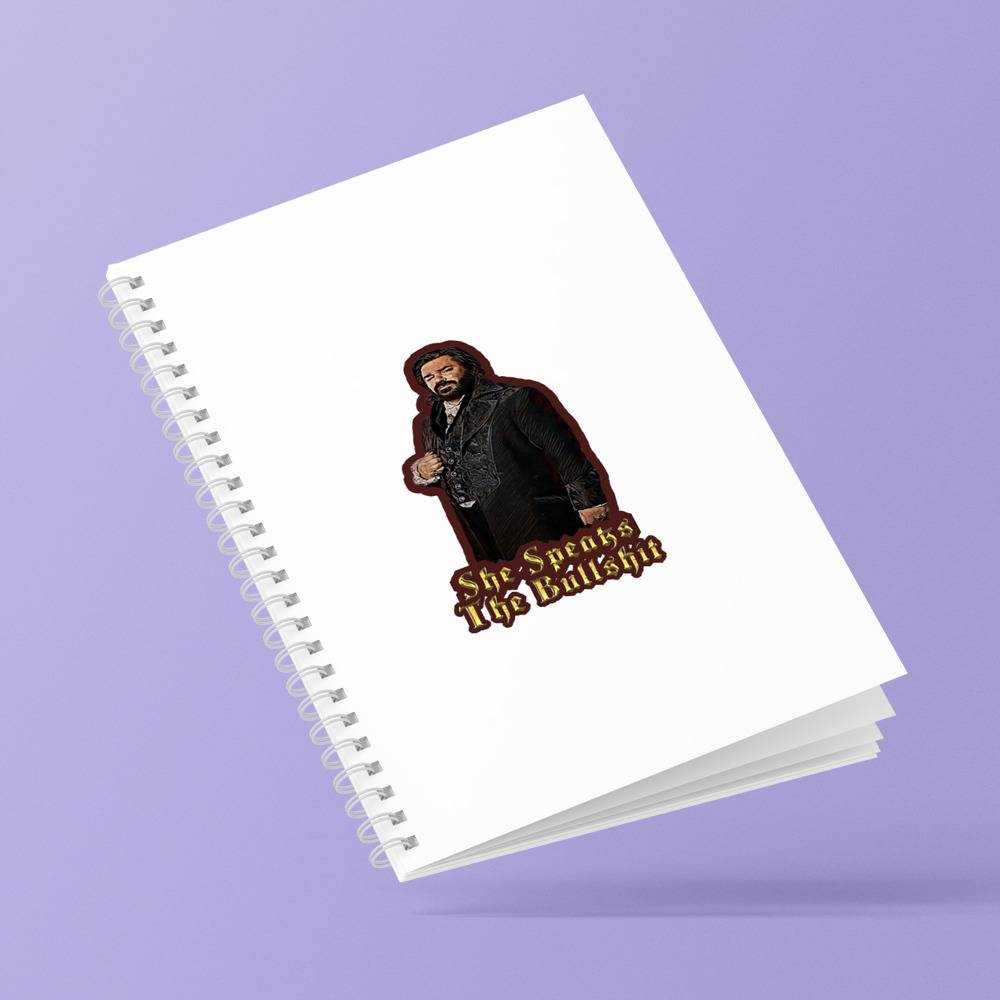 funny mouth vampire Spiral Notebook for Sale by ZiphGames