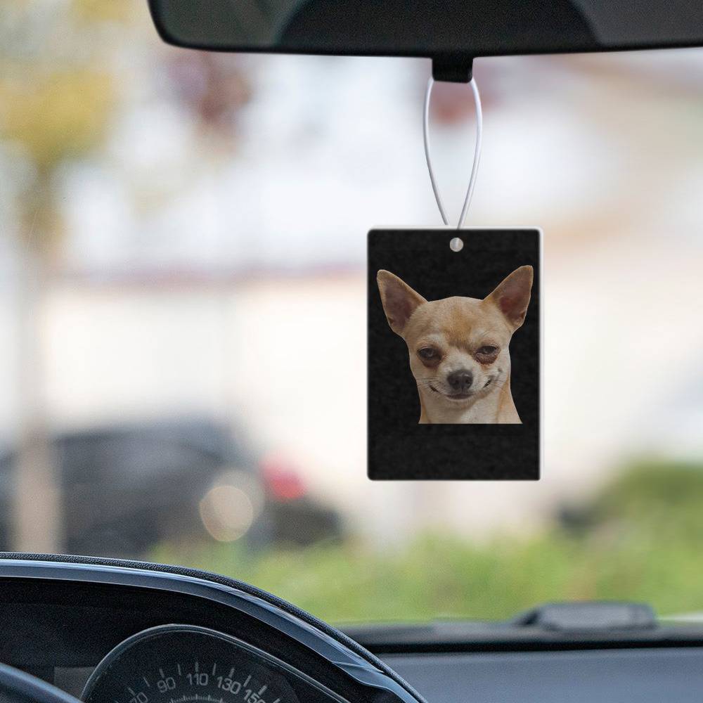 Chihuahua Meme Car Air Freshener