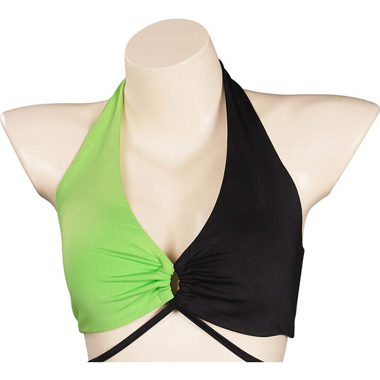 Shego Bikini Set - Kim Possible Bathing Suit Beach Swimsuit