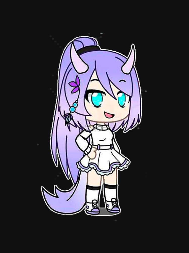 Gacha Bunny Girl Gacha Life Art Sticker -  Finland