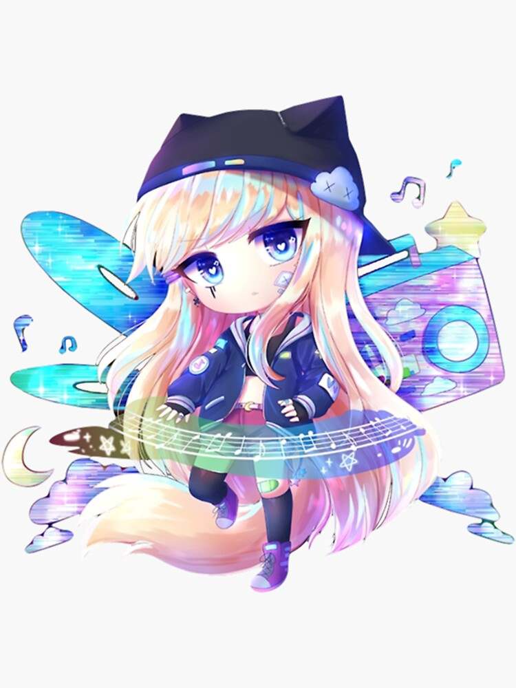 Cool Gacha Club Outfits Sticker, Gacha Club Sticker#2