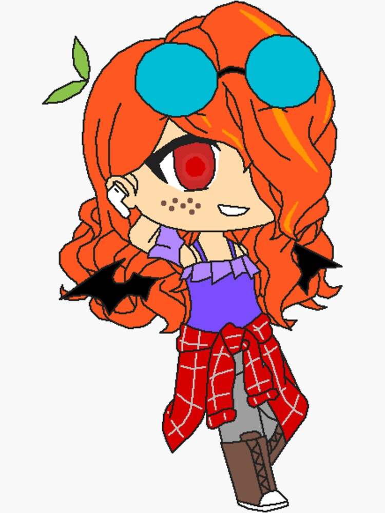 Cool Gacha Club Outfits Sticker, Gacha Club Sticker#2