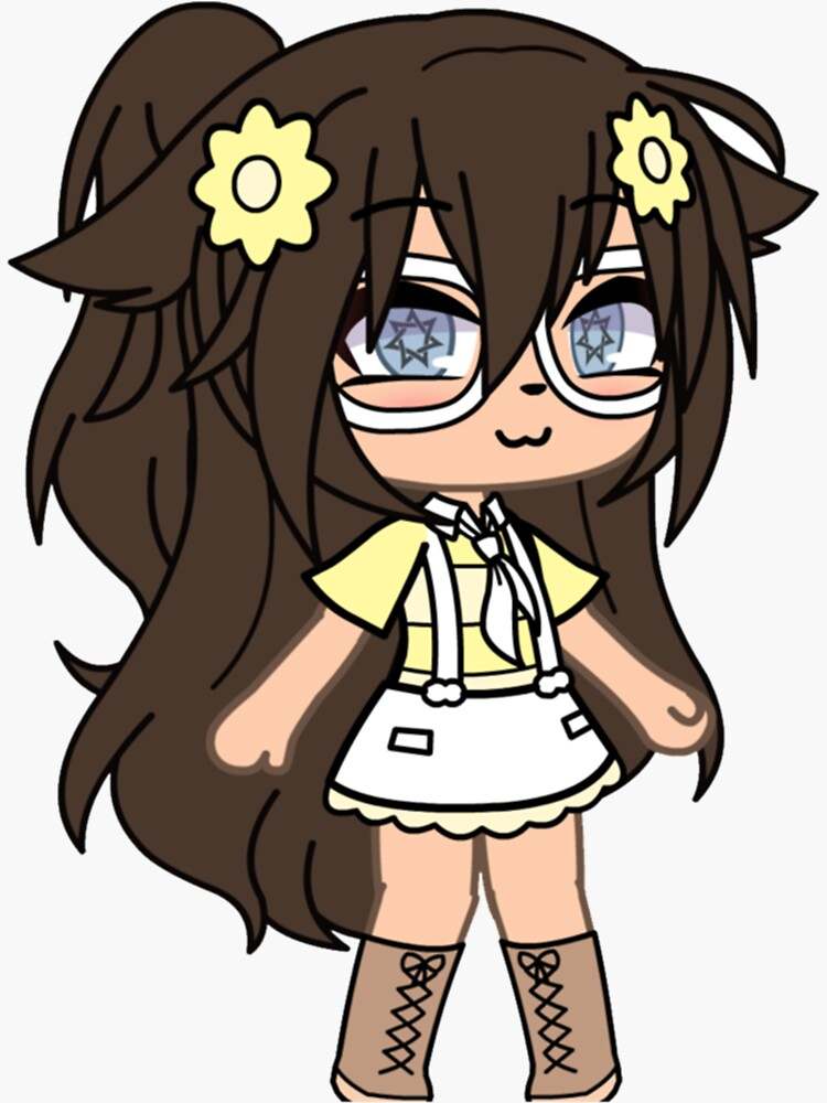 Cool Gacha Club Outfits Sticker, Gacha Club Sticker#2