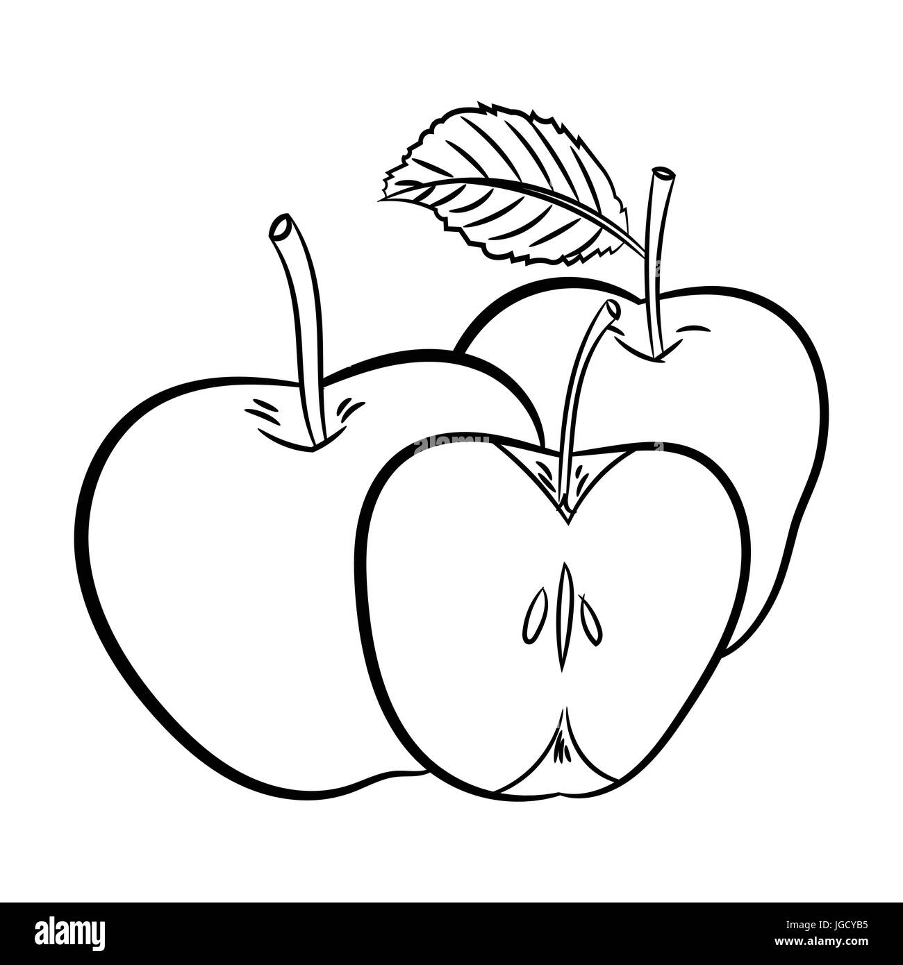 apple images for drawing