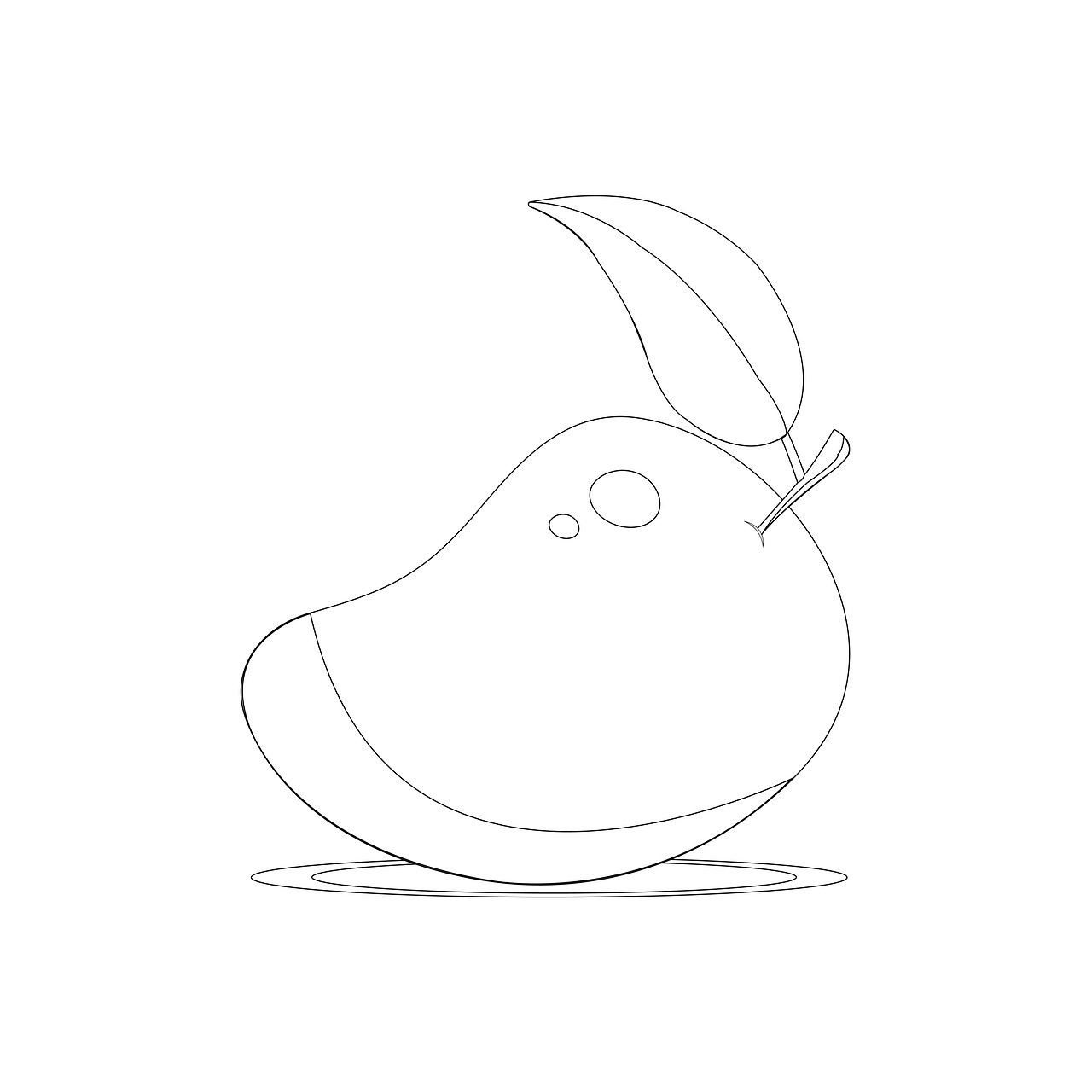 mango drawing images